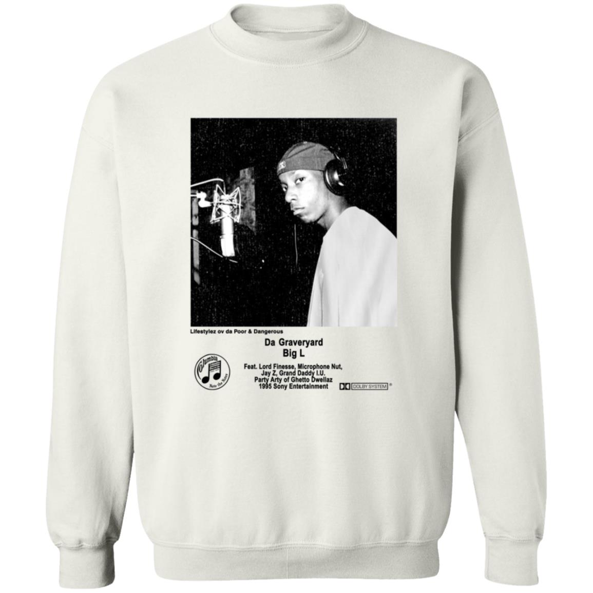 Teesfromthehardside Merch Da Graveyard Big L Shirt Teesfromthehardside Merch Da Graveyard Big L Shirt