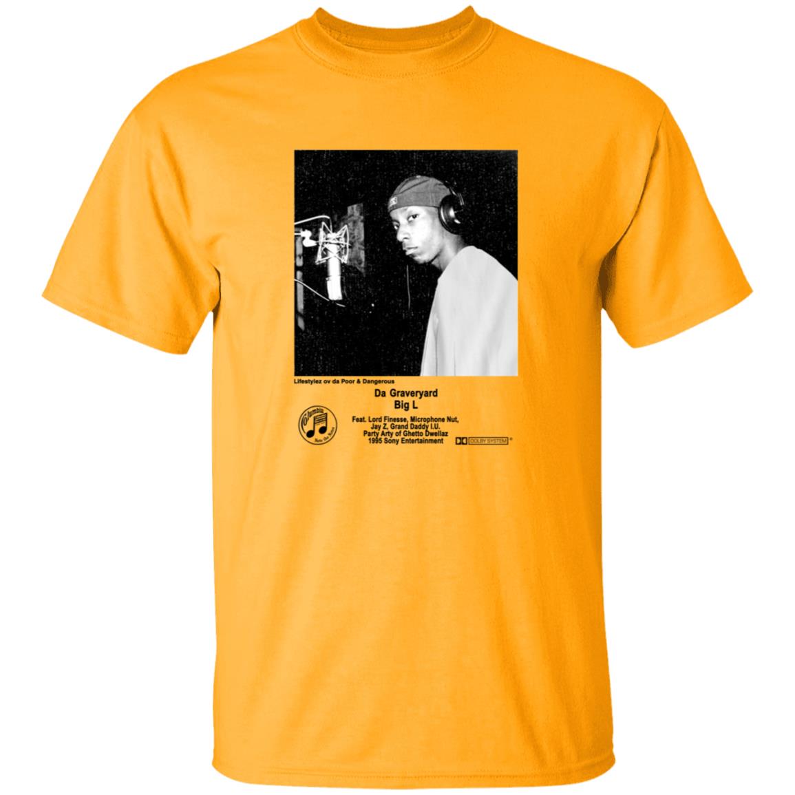 Teesfromthehardside Merch Da Graveyard Big L Shirt Teesfromthehardside Merch Da Graveyard Big L Shirt