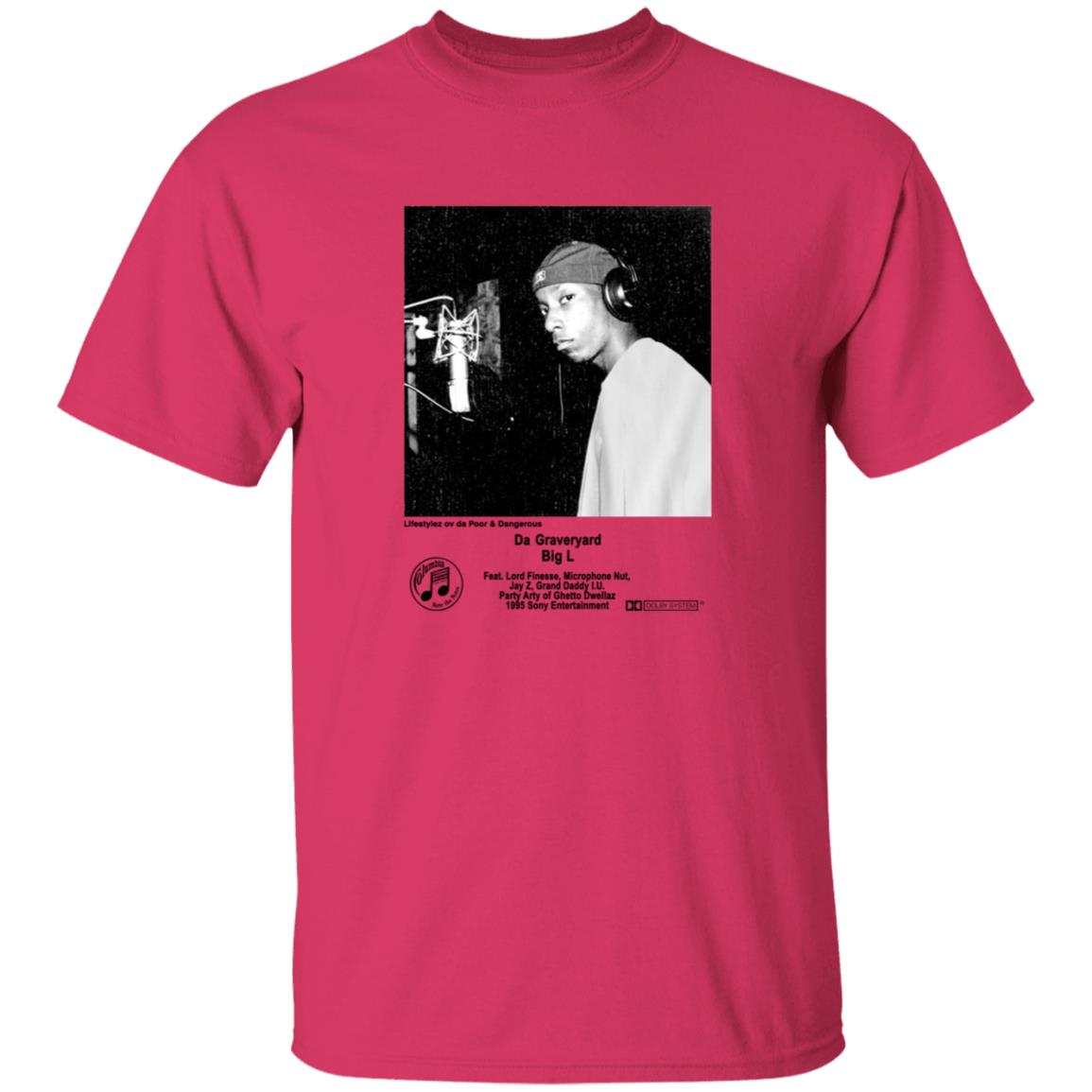 Teesfromthehardside Merch Da Graveyard Big L Shirt Teesfromthehardside Merch Da Graveyard Big L Shirt